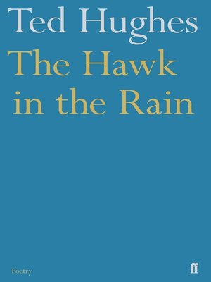 cover image of The Hawk in the Rain